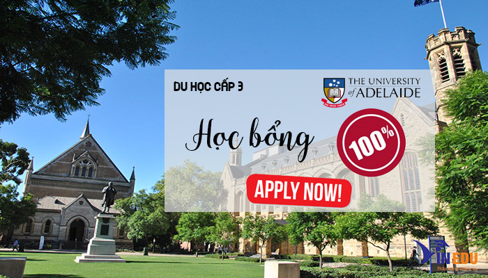 Học bổng du học cấp 3 tại trường Adelaide Úc
