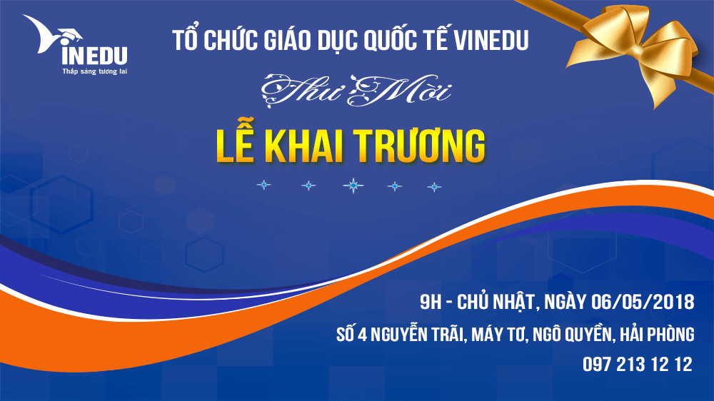 Khai trương văn phòng VinEdu tại Hải Phòng