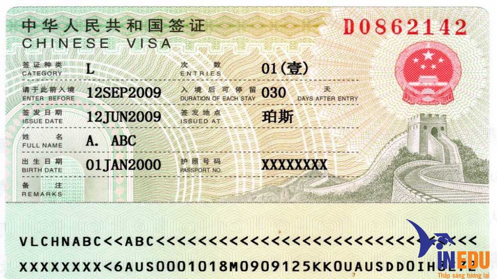 Visa du học trung quốc