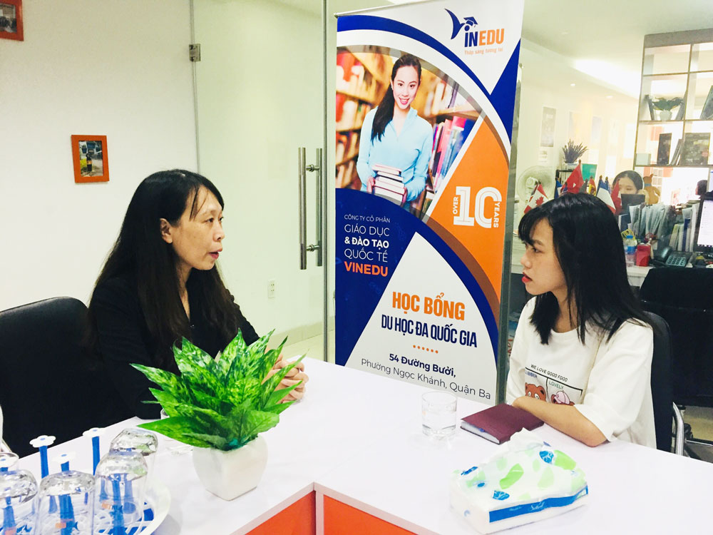 [GÓC VĂN PHÒNG] Tiếp học sinh chuẩn bị du học Trung Quốc