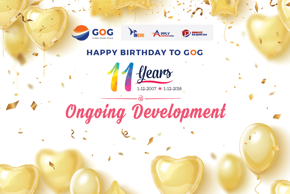 [SỰ KIỆN] Mừng GOG - 11 năm một chặng đường & Đón sinh nhật Chủ tịch Tập đoàn GOG