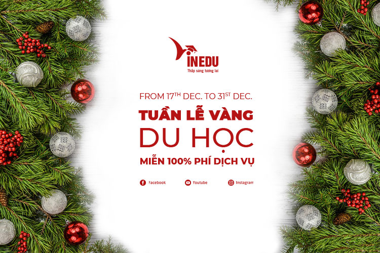 Tưng bừng tuần lễ vàng du học Úc, Canada – Miễn 100% phí dịch vụ tại VinEdu