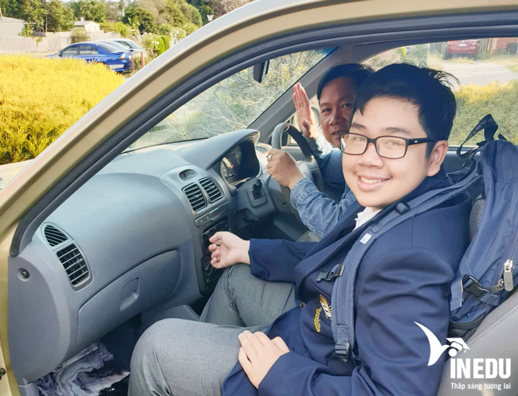 Nguyến Thế Bảo đã nhập học suôn sẻ sau khi đậu visa du học Úc