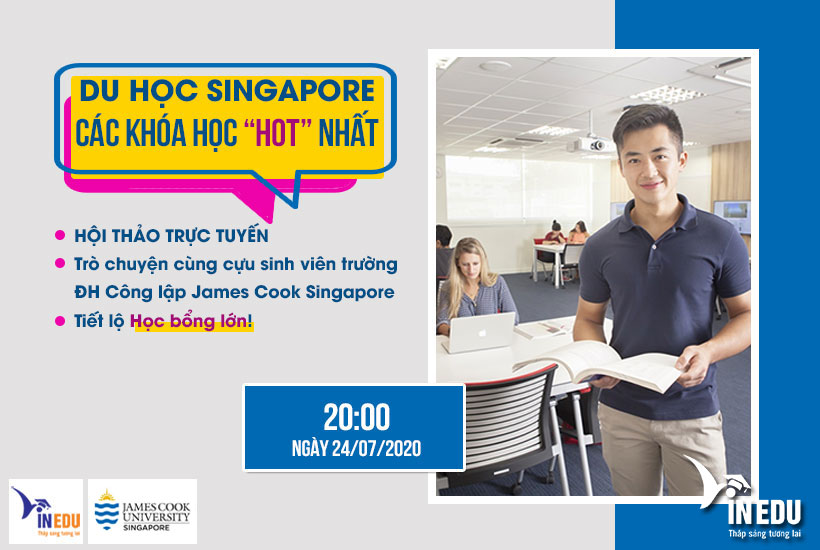Các khóa học hot nhất tại Đại Học Công Lập James Cook Singapore