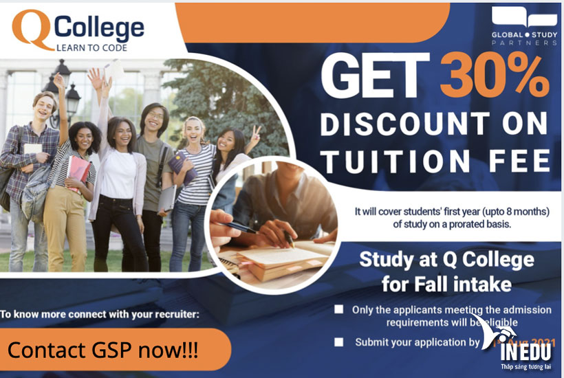 Q College – Cao đẳng tuyệt vời ở British Columbia