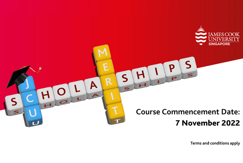 Học bổng lên đến 100% học phí từ Đại học công lập James Cook Singapore